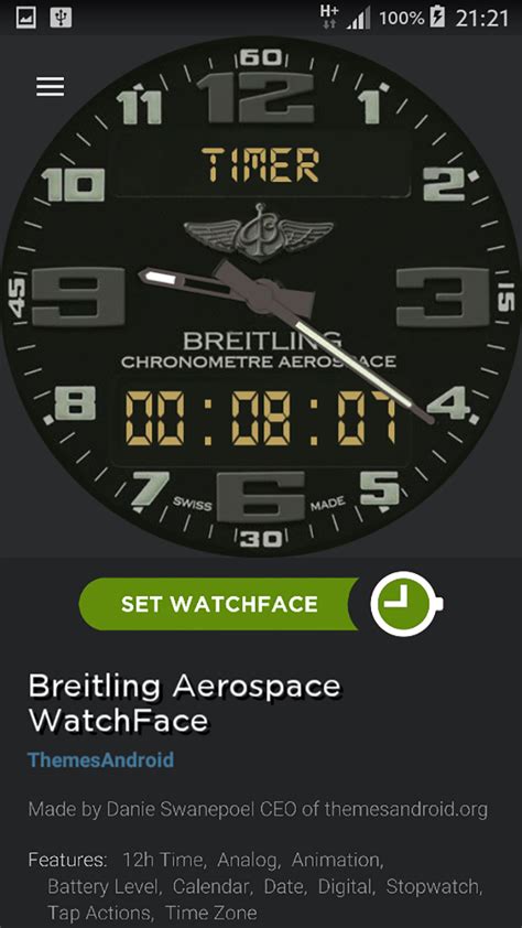 breitling watch face|breitling watch face android wear.